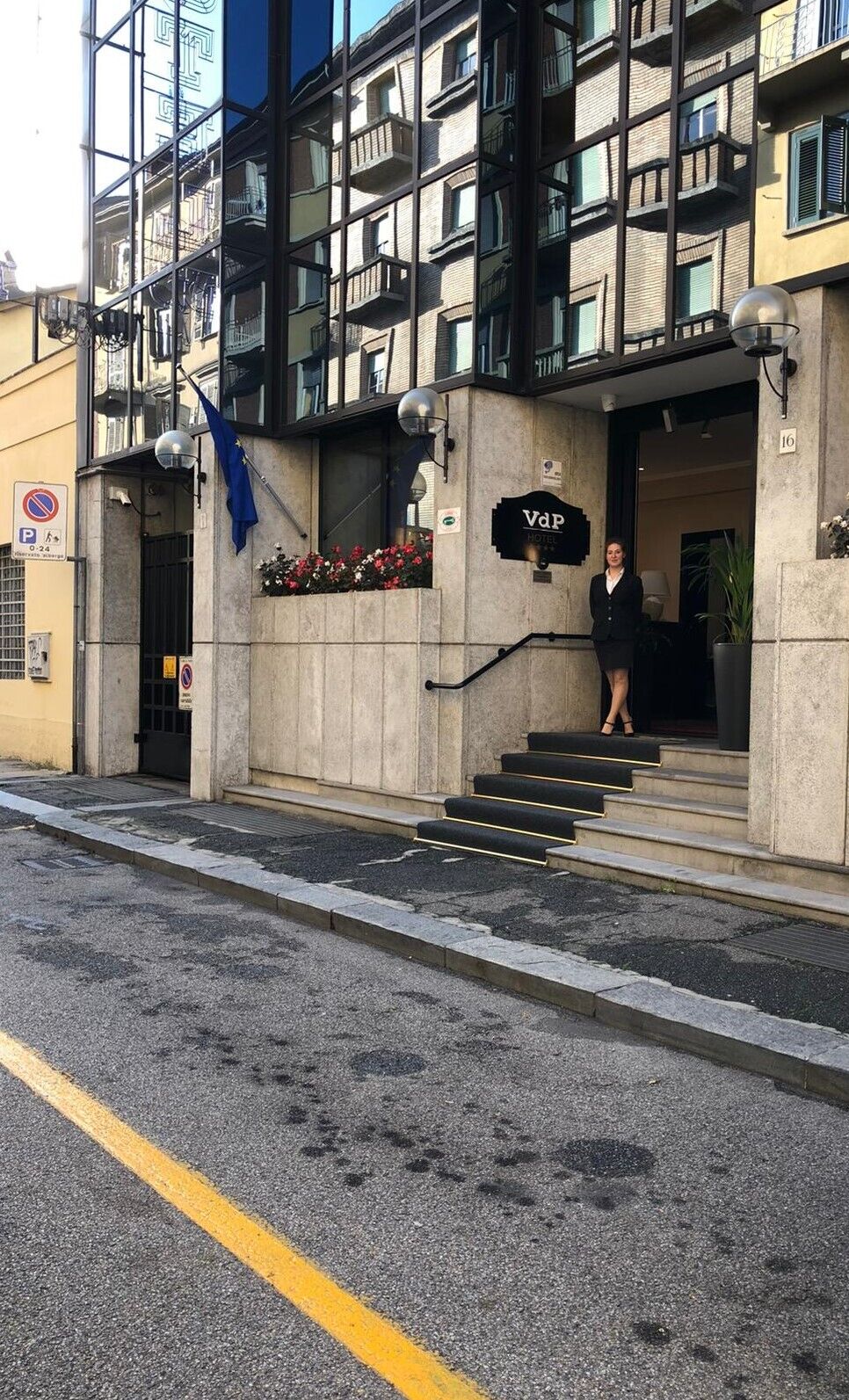 Hotel Valentino Du Parc トリノ エクステリア 写真